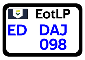 EotLP License Plate 2-3 Diplomatic Vehicle.png